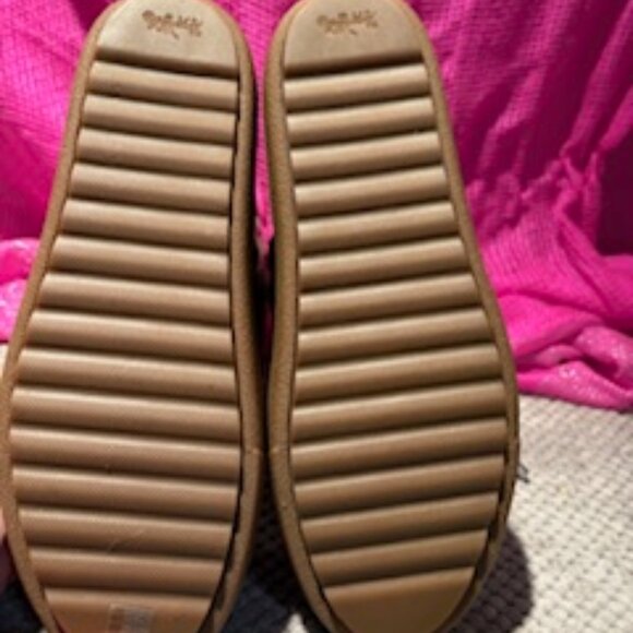 COACH | Monroe shearling & leather wedge boots - Picture 4 of 5